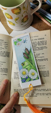 George the Frog Bookmark, colour printed & laminated