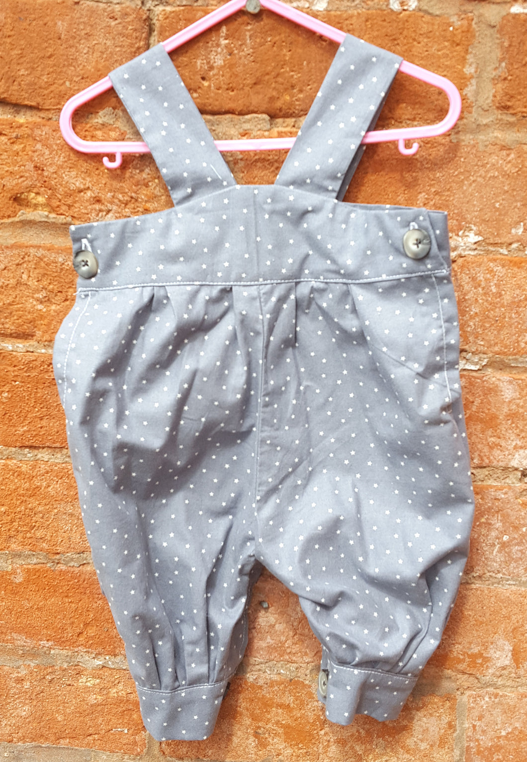 soft cotton dungarees