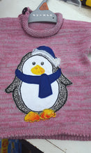 penguin applique jumper