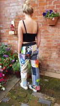 patchwork trousers