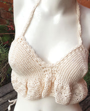 frilled bralette top