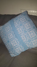handmade fair isle cushion cover