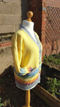 pastel rainbow cardigan