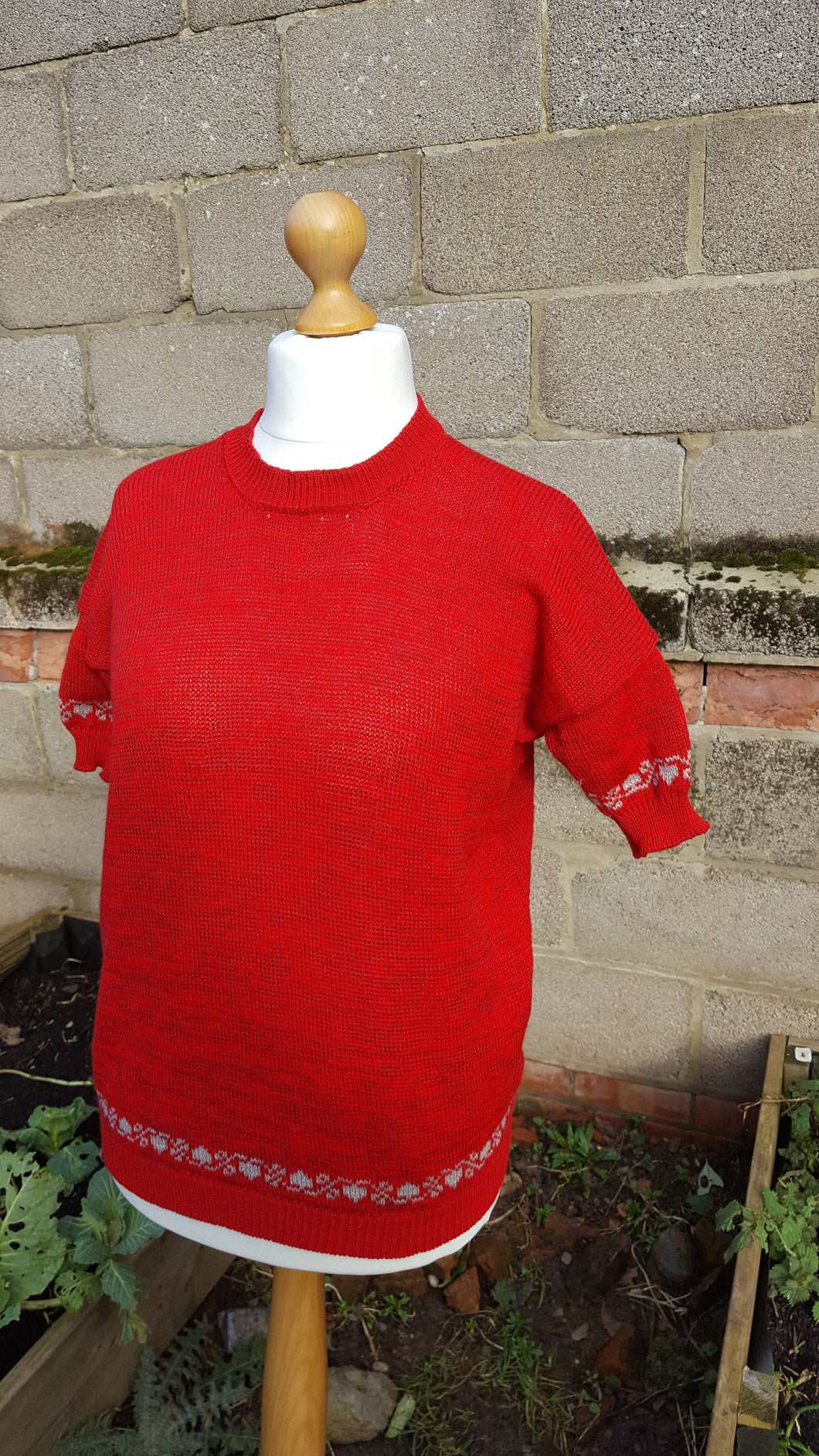 cotton rich tee shirt styled jumper