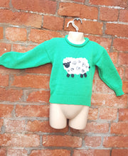 applique sheep jumper
