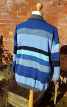 random striped cardigan