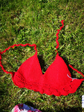 halter necked bralette top