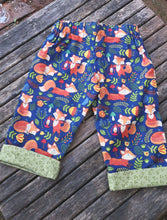fox patterned capris
