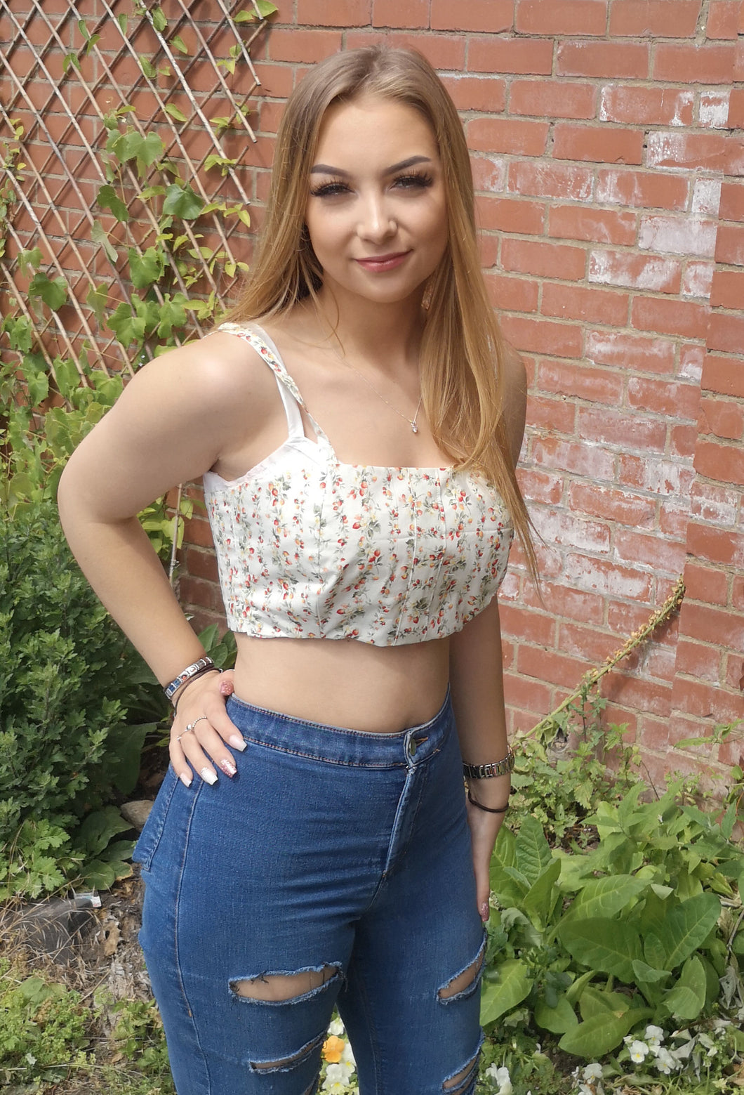 festival vibe crop top