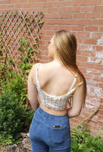 elasticated back crop top