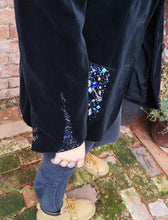 beaded and adorned up-cycled jacket