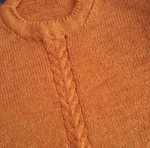 hand worked cable front