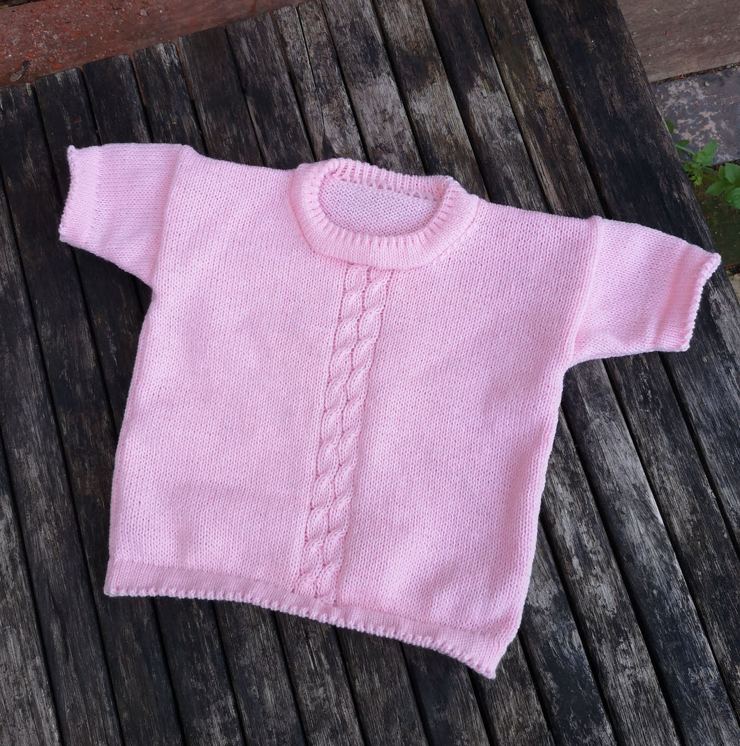 childs short sleeve jumper