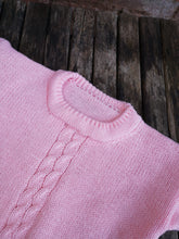 cable front short sleeved t shirt