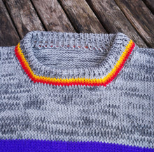 soft rainbow jumper