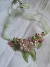 Summer wish garland necklace