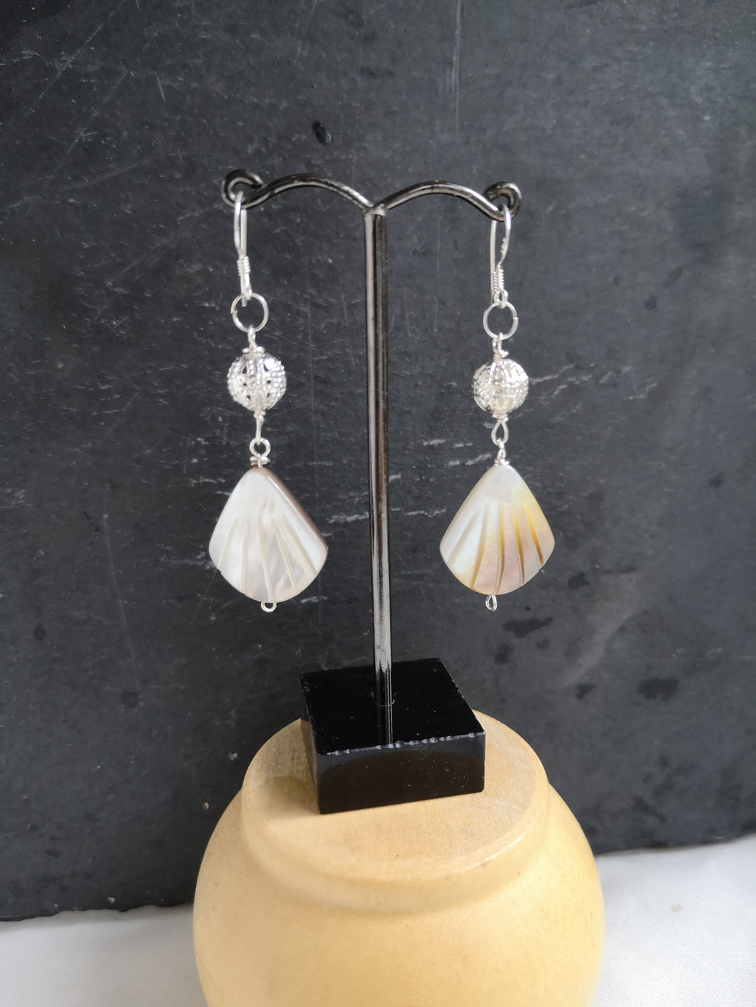 mother of pearl earrings