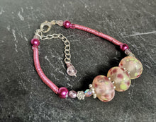 Raspberry Crush divinity bracelet.