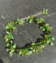 Forested, cascade bracelet