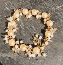 Champagne, cascade bracelet