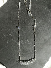 clear crystal necklace