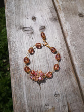 peach toned scheherazade bracelet