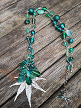 Hemp, long line necklace