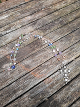 delicate hand beaded necklace