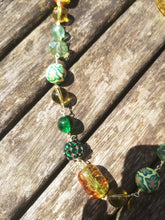 kiwi blossom necklace