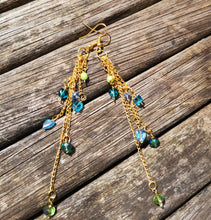 Delightful cascade earrings,