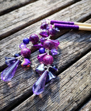Geisha: hair sticks, Hair chopsticks, beaded hair accessories, sold per pair, Hair Jewellery
