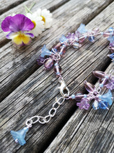 Dainty Flowers bracelet, handmade, delicate, bridesmaid or prom bracelets. you choose