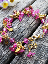 Dainty Flowers bracelet, handmade, delicate, bridesmaid or prom bracelets. you choose