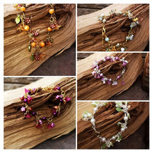 Dainty Flowers bracelet, handmade, delicate, bridesmaid or prom bracelets. you choose