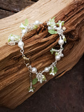Dainty Flowers bracelet, handmade, delicate, bridesmaid or prom bracelets. you choose
