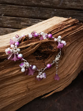 Dainty Flowers bracelet, handmade, delicate, bridesmaid or prom bracelets. you choose