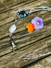 Beaded Lanyard, back to school, pass holder, necklace chain, id holder chain breakaway fastener