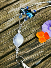 Beaded Lanyard, back to school, pass holder, necklace chain, id holder chain breakaway fastener