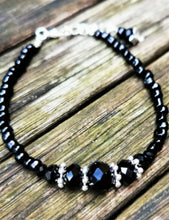 Crystal concepts bracelets, Austrian crystals with Tibetan spacers