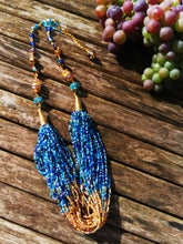 Stranded and beaded  multi strand  statement necklaces  The "Encounter" Range,
