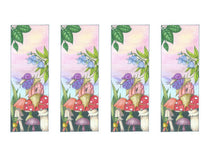 PDF, Download bookmark, Granny Snail. Snail pile bookmark, to print and colour
