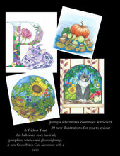 Halloween with Handsome Hagar: A Cross-Stitch Cats Story: colouring book, Story book