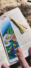 Printed, laminated bookmark, book mark, Ginger Tom