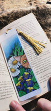 Printed, laminated bookmark, book mark, Ginger Tom