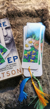 Printed, laminated bookmark, book mark, Ginger Tom