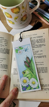 George the Frog Bookmark, colour printed & laminated