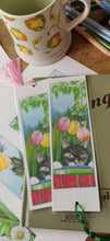 Perovian Cat bookmark, colour printed and laminated books and cat