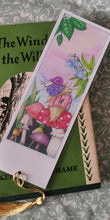Granny Snail,  snail pile bookmark, colour printed, and laminated
