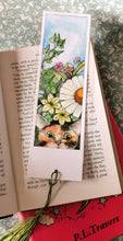 Hand coloured one off printed and laminated book mark, uniquely coloured, one only of each