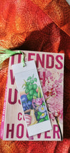 bookmark, Rosemary  Spider & Granny Snail, colour printed and laminated
